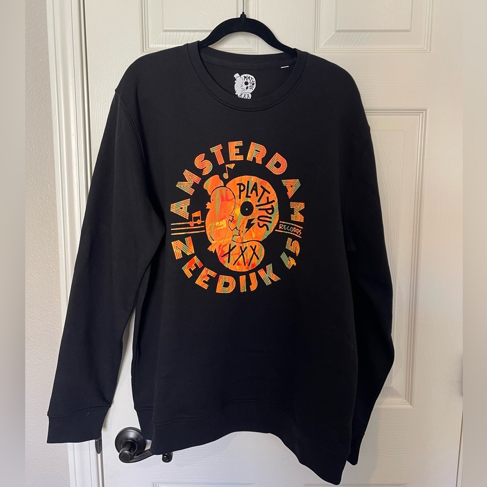NEW WITHOUT TAGS - Amsterdam Platypus Records Sweatshirt US XL